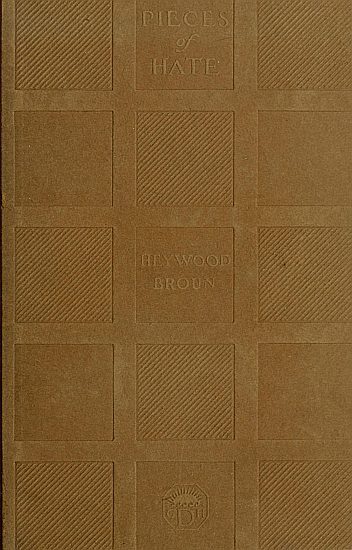 Pieces of Hate; And Other Enthusiasms cover