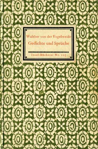 Gedichte und Sprüche in Auswahl cover
