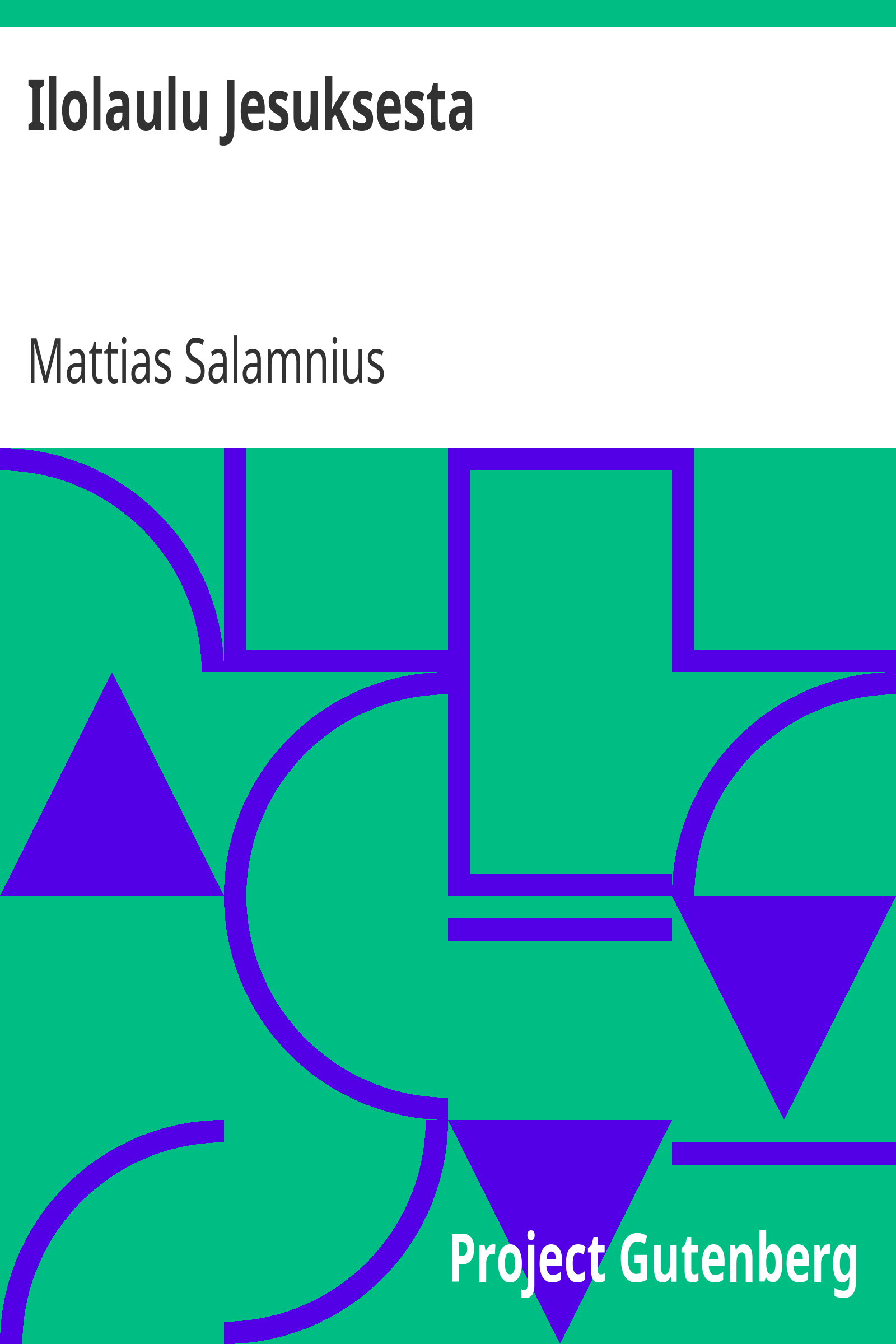 Ilolaulu Jesuksesta cover