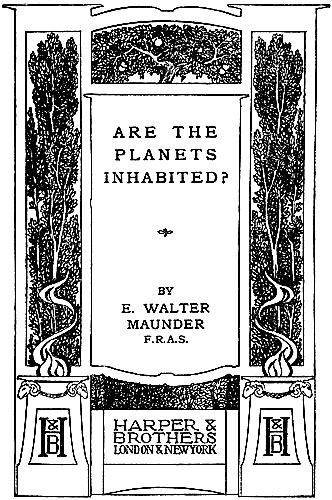 Are the Planets Inhabited? cover