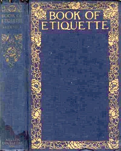 Book of Etiquette, Volume I cover