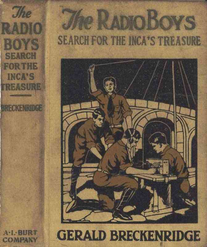 The Radio Boys' Search for the Inca's Treasure cover