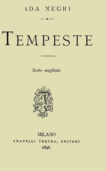 Tempeste cover