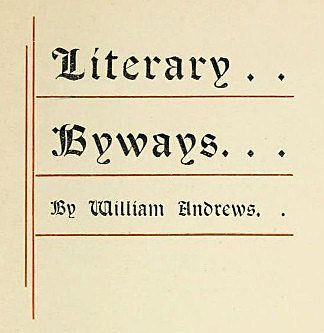 Literary Byways cover