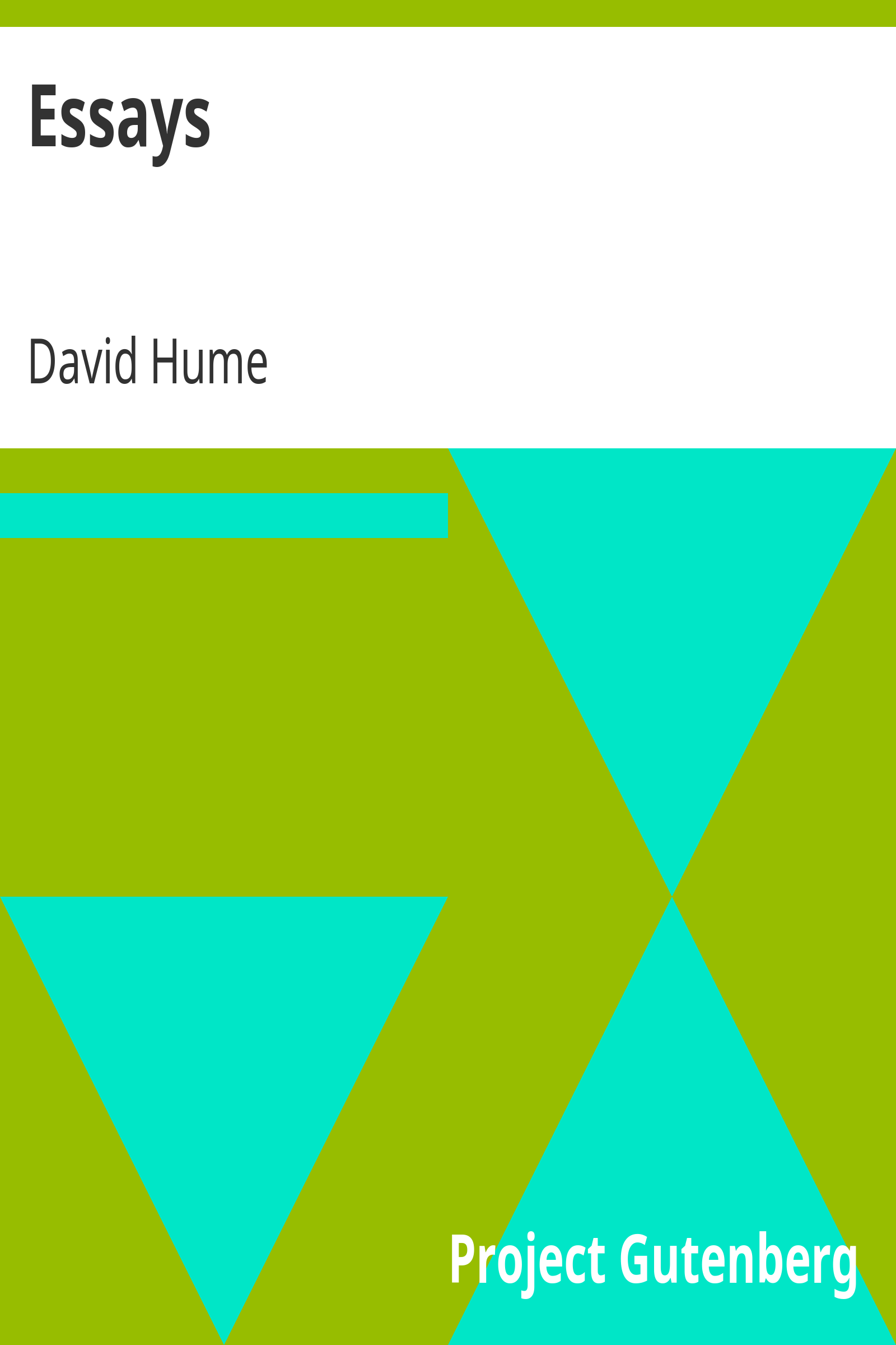 Essays cover