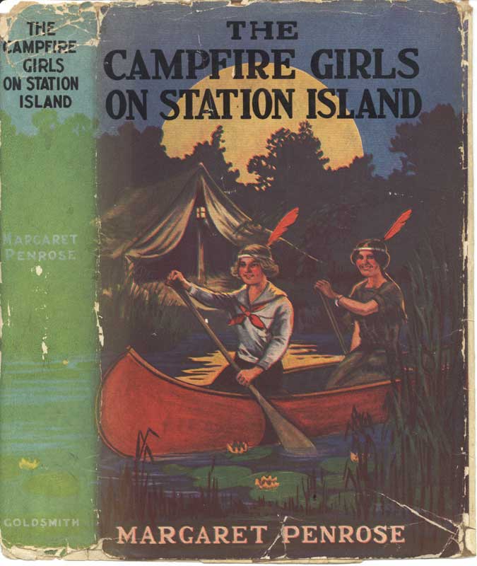 The Campfire Girls on Station Island; Or, The Wireless from the Steam Yacht cover