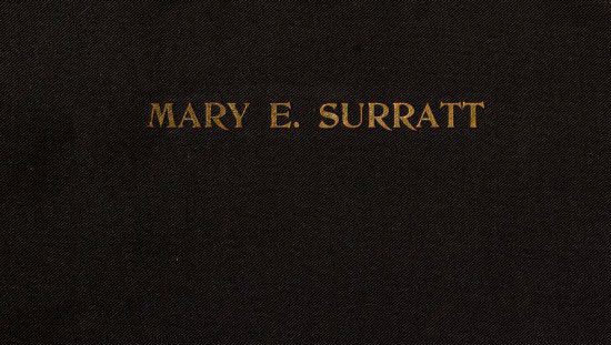 The Judicial Murder of Mary E. Surratt cover
