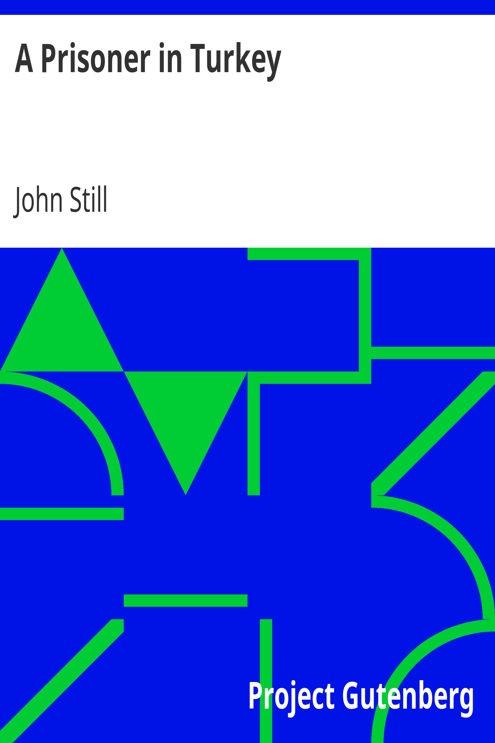 A Prisoner in Turkey cover
