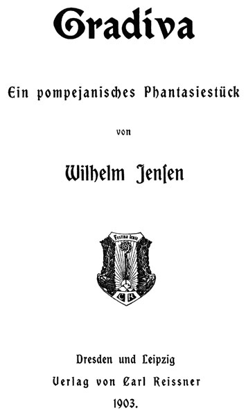 Gradiva: Ein pompejanisches Phantasiestück cover