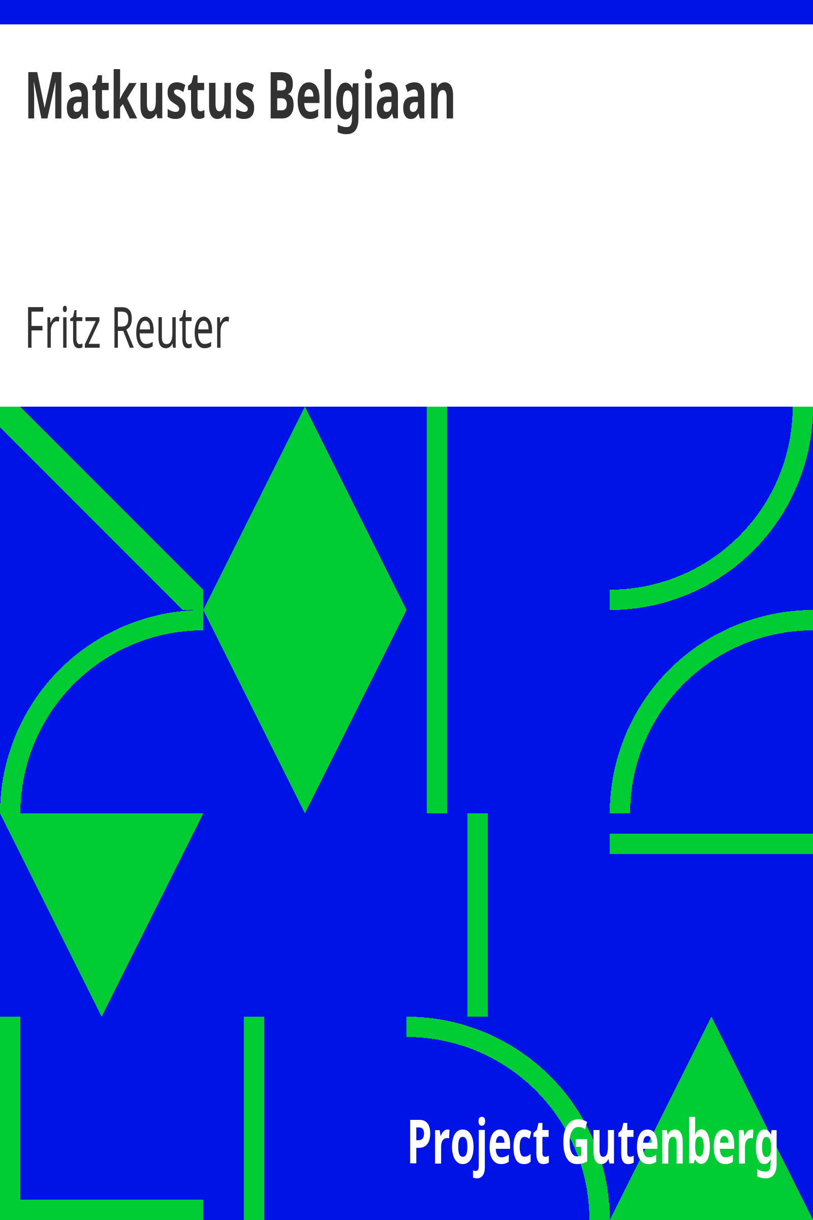Matkustus Belgiaan cover