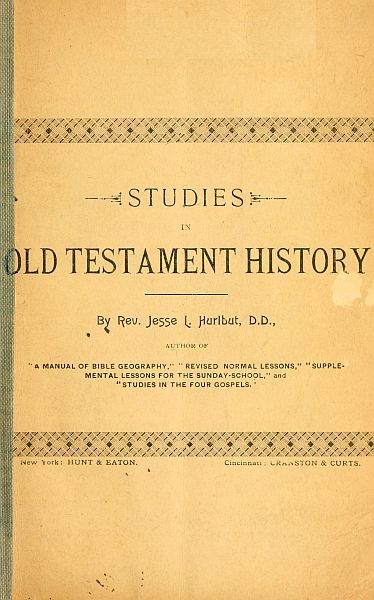 Studies in Old Testament History cover