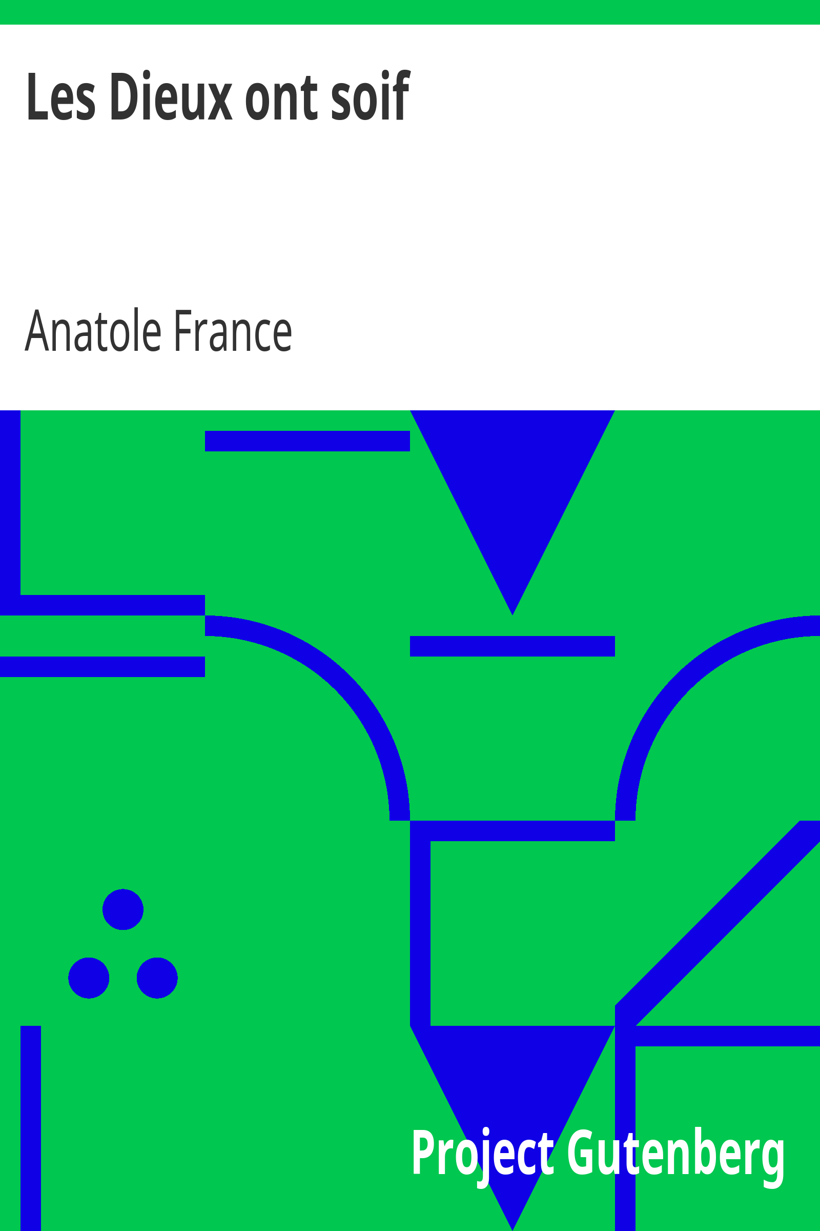 Les Dieux ont soif cover