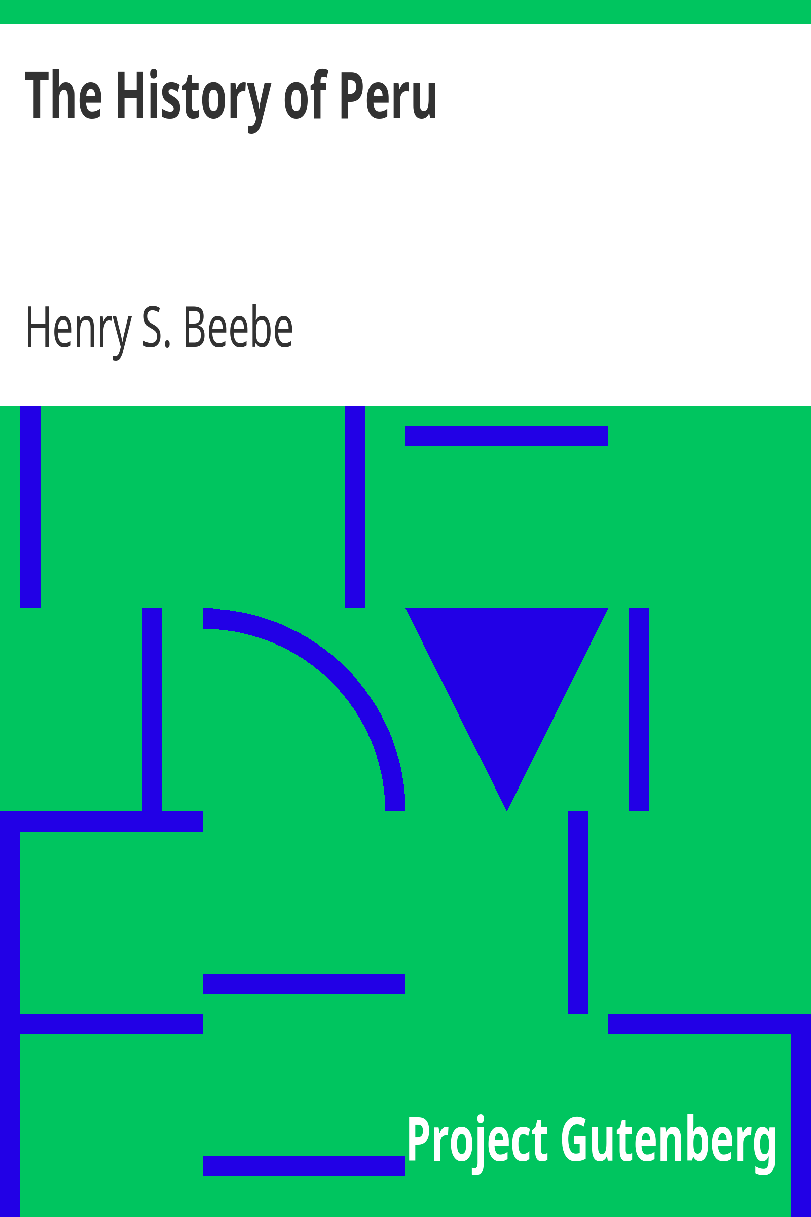 The History of Peru cover