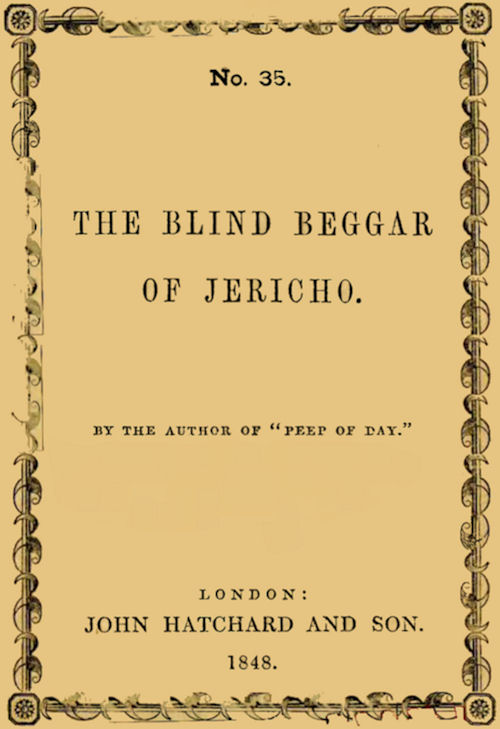 The Blind Beggar of Jericho cover