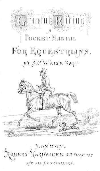 Graceful Riding: A Pocket Manual for Equestrians cover