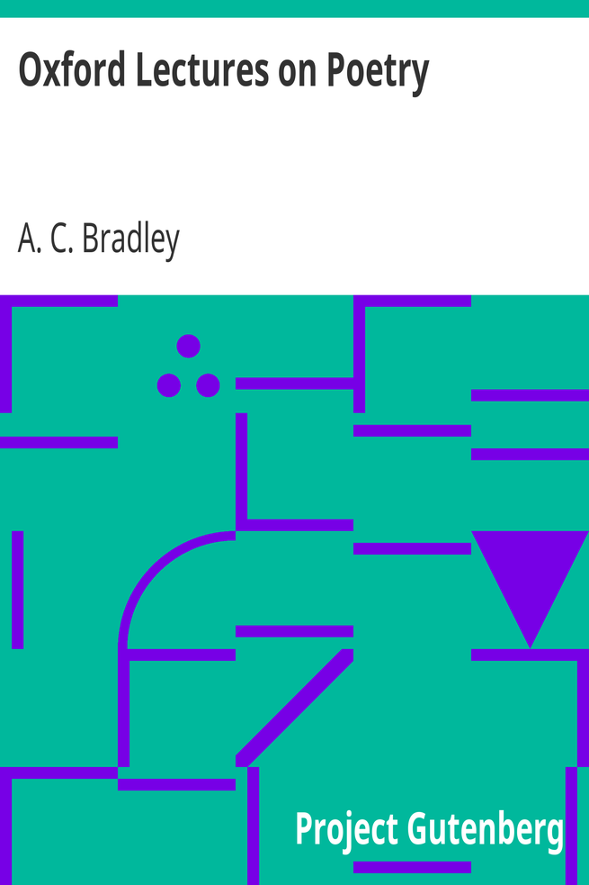 Oxford Lectures on Poetry cover