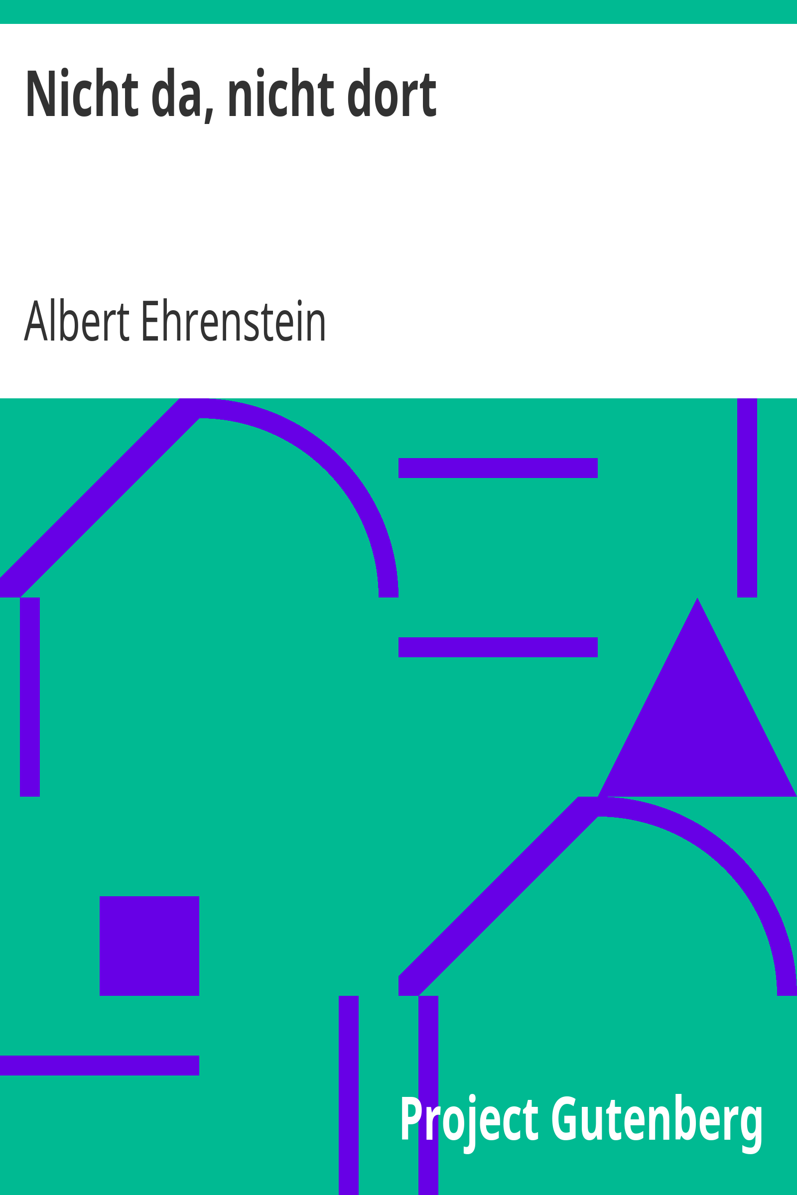Nicht da, nicht dort cover