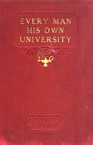 Every Man His Own University cover