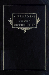 A Proposal Under Difficulties: A Farce cover