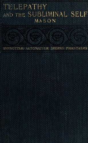 Telepathy and the Subliminal Self cover