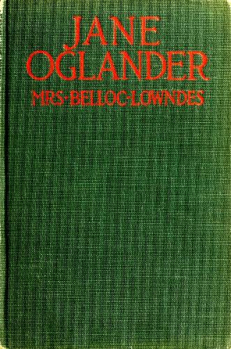 Jane Oglander cover