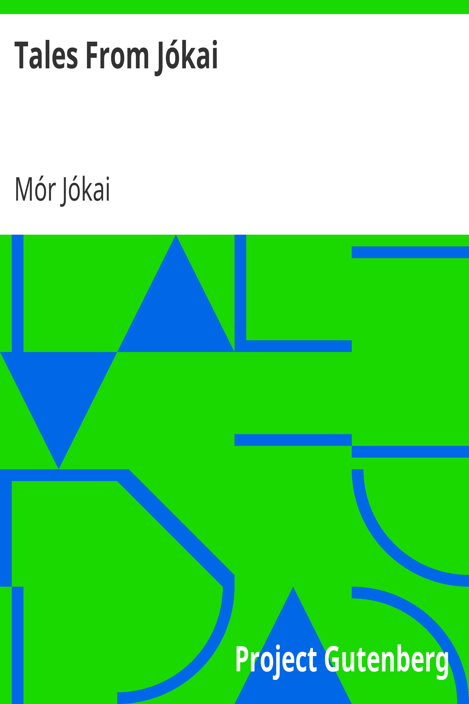 Tales From Jókai cover
