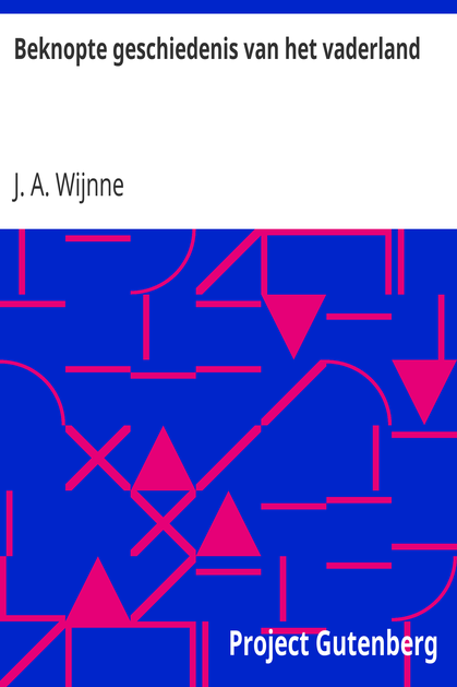 Beknopte geschiedenis van het vaderland cover