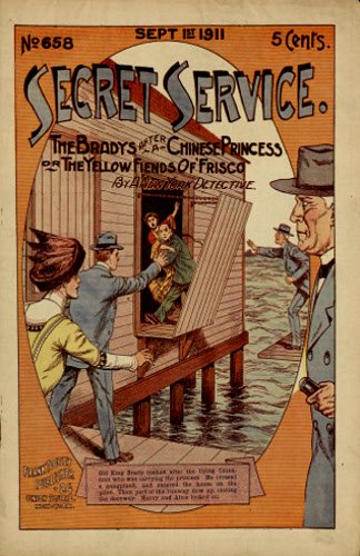 The Bradys After a Chinese Princess; Or, The Yellow Fiends of 'Frisco cover