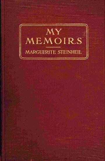 My Memoirs cover