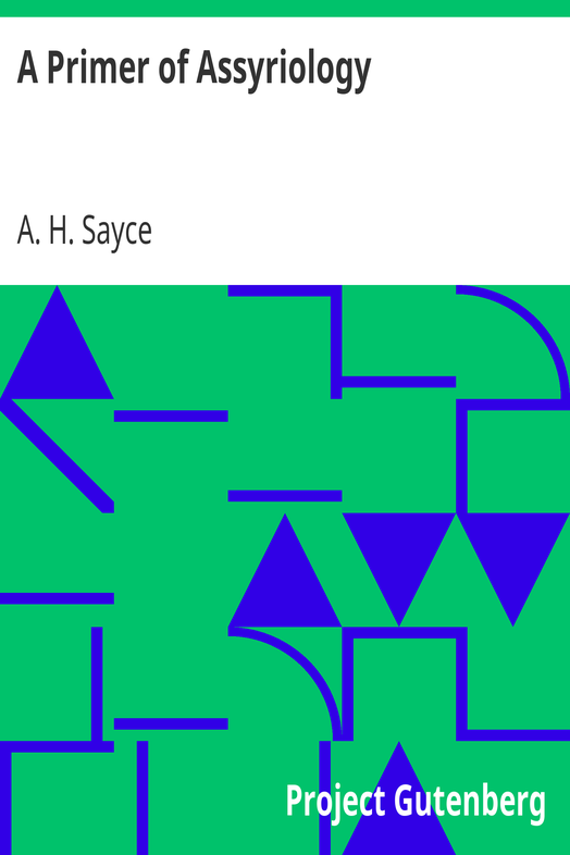 A Primer of Assyriology cover