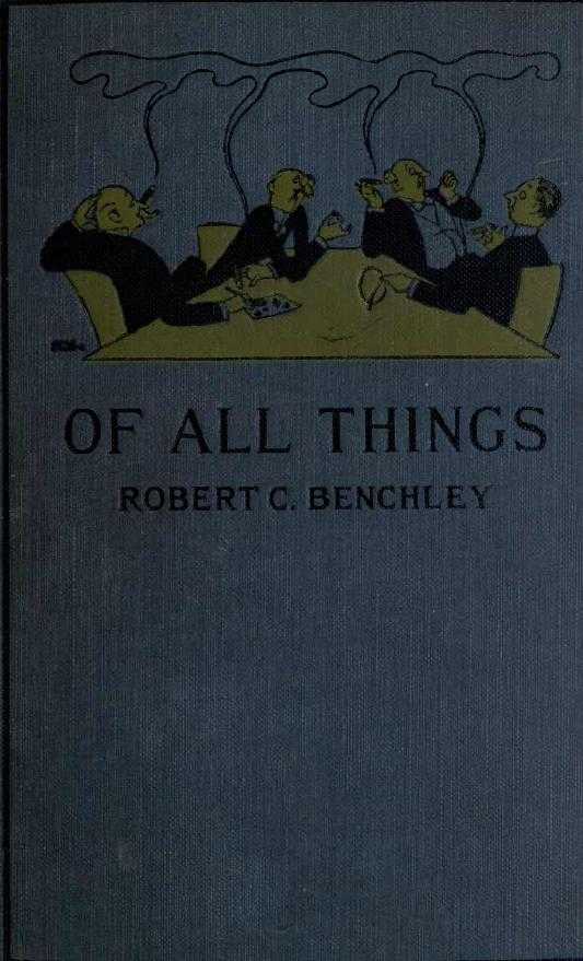 Of All Things cover