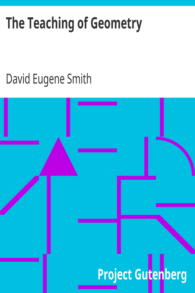 The Teaching of Geometry cover