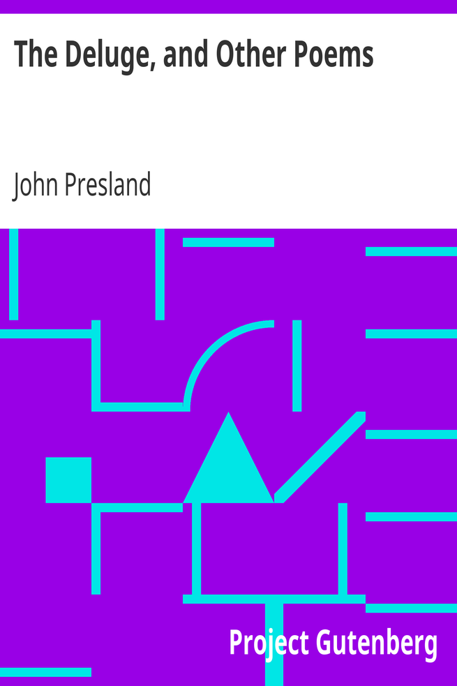 The Deluge, and Other Poems cover