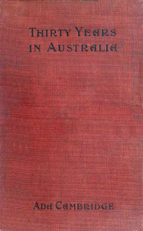 Thirty Years in Australia cover