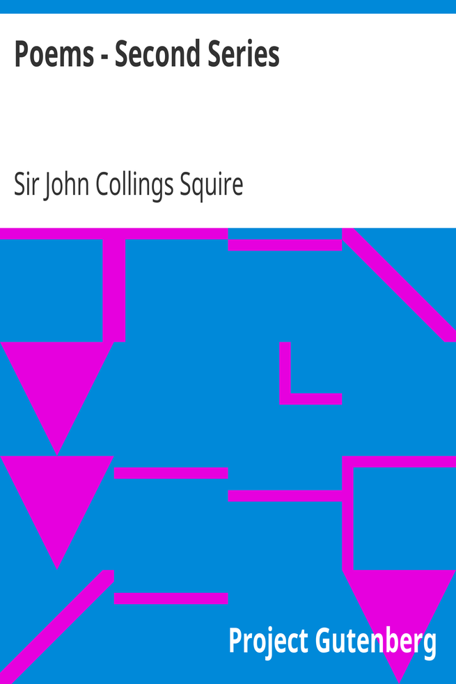 Poems - Second Series cover