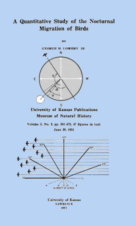 A Quantitative Study of the Nocturnal Migration of Birds cover