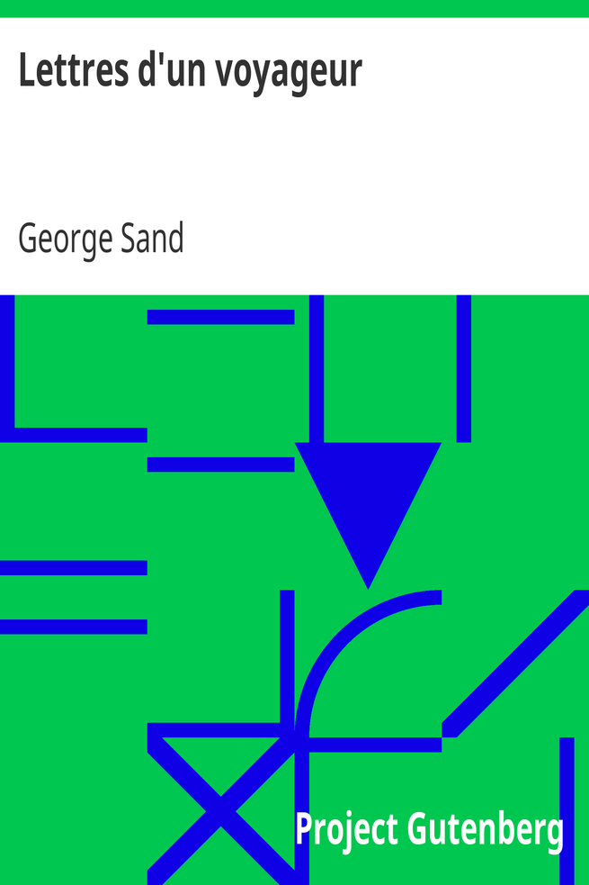Lettres d'un voyageur cover
