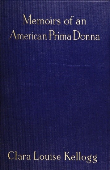Memoirs of an American Prima Donna cover