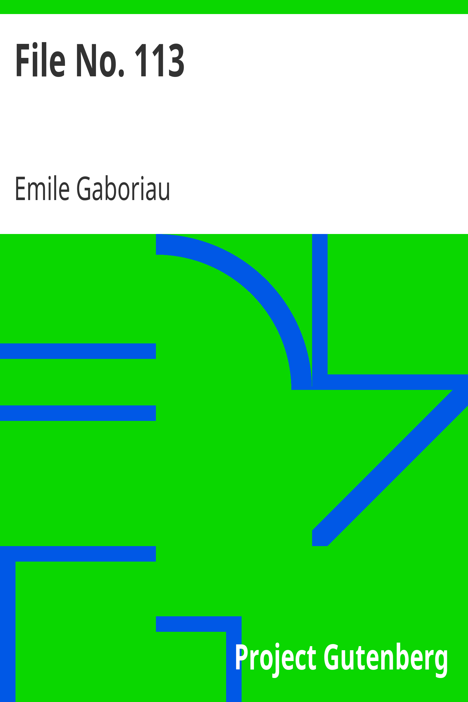File No. 113 cover