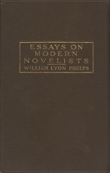 Essays on Modern Novelists cover