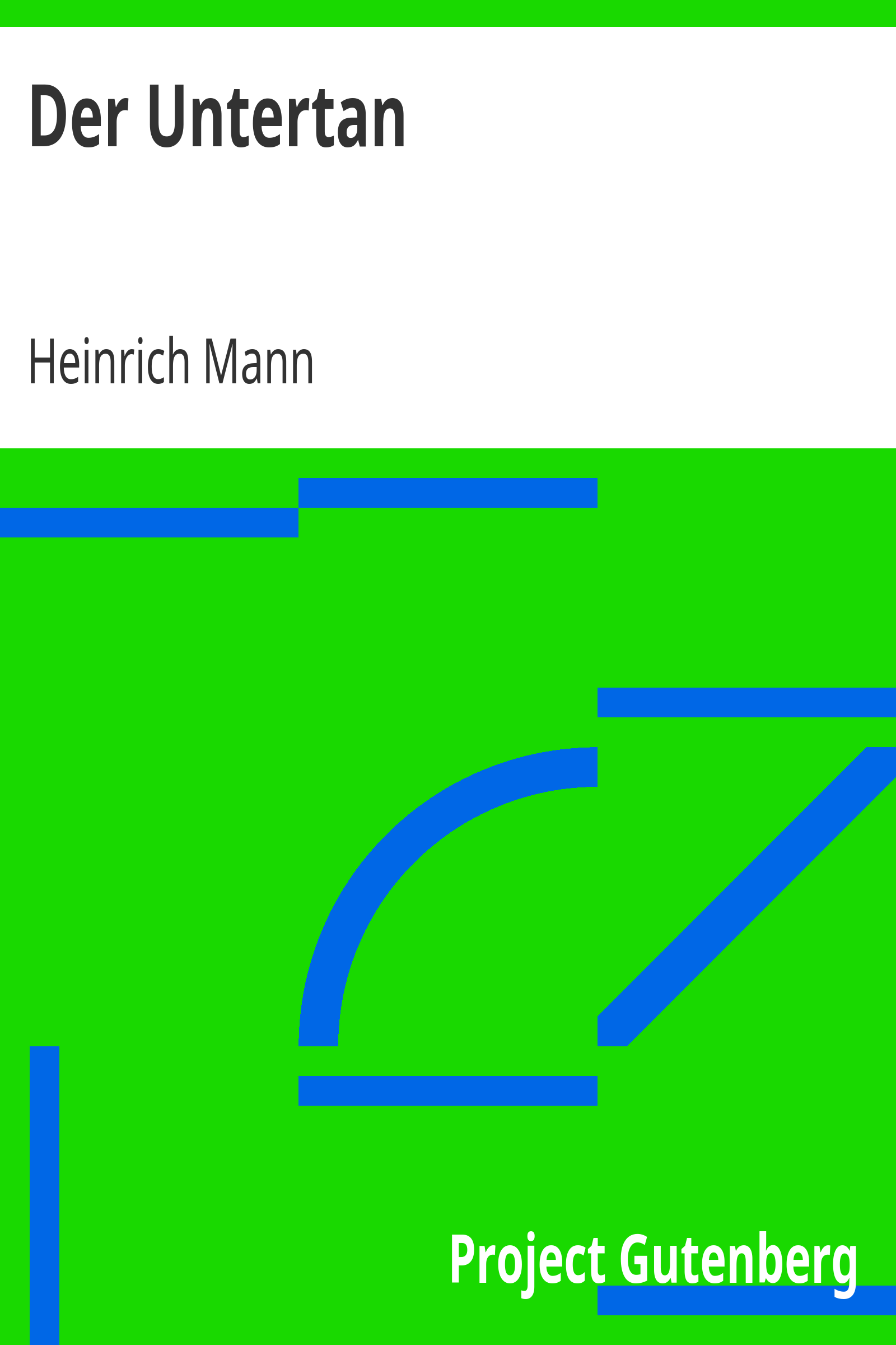 Der Untertan cover