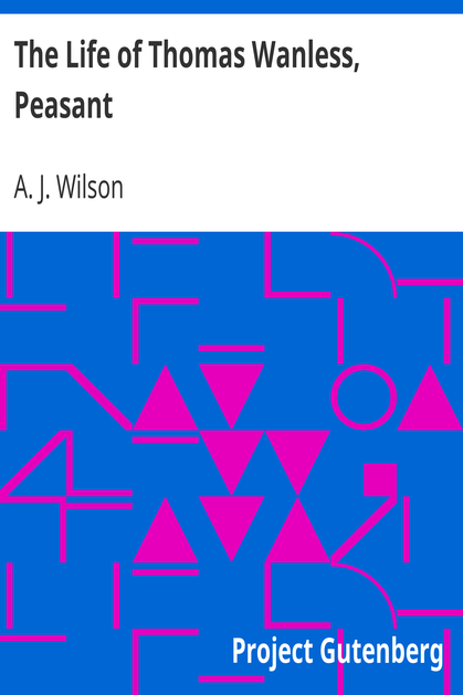 The Life of Thomas Wanless, Peasant cover
