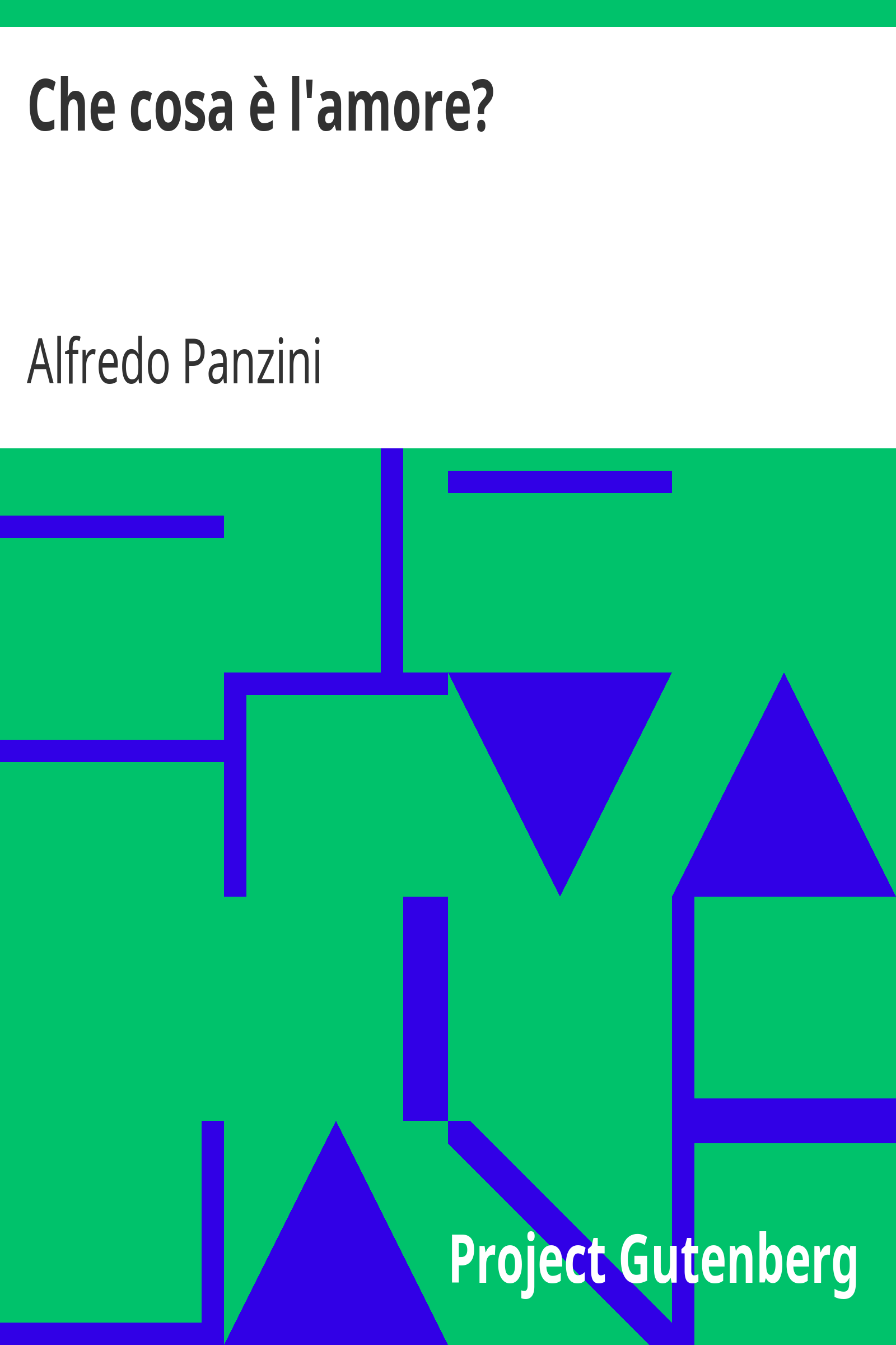 Che cosa è l'amore? cover