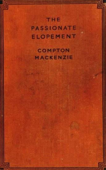 The Passionate Elopement cover