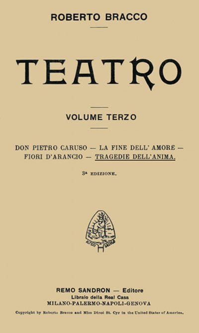 Tragedie dell'anima cover