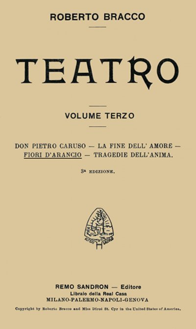 Fiori d'arancio cover