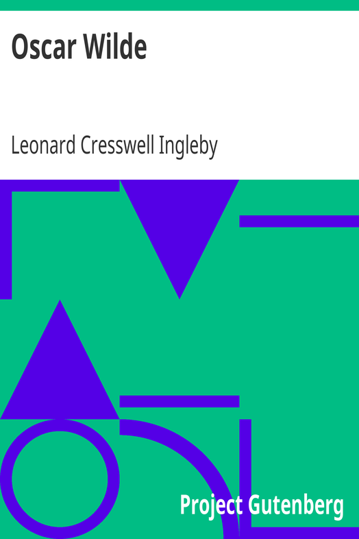 Oscar Wilde cover