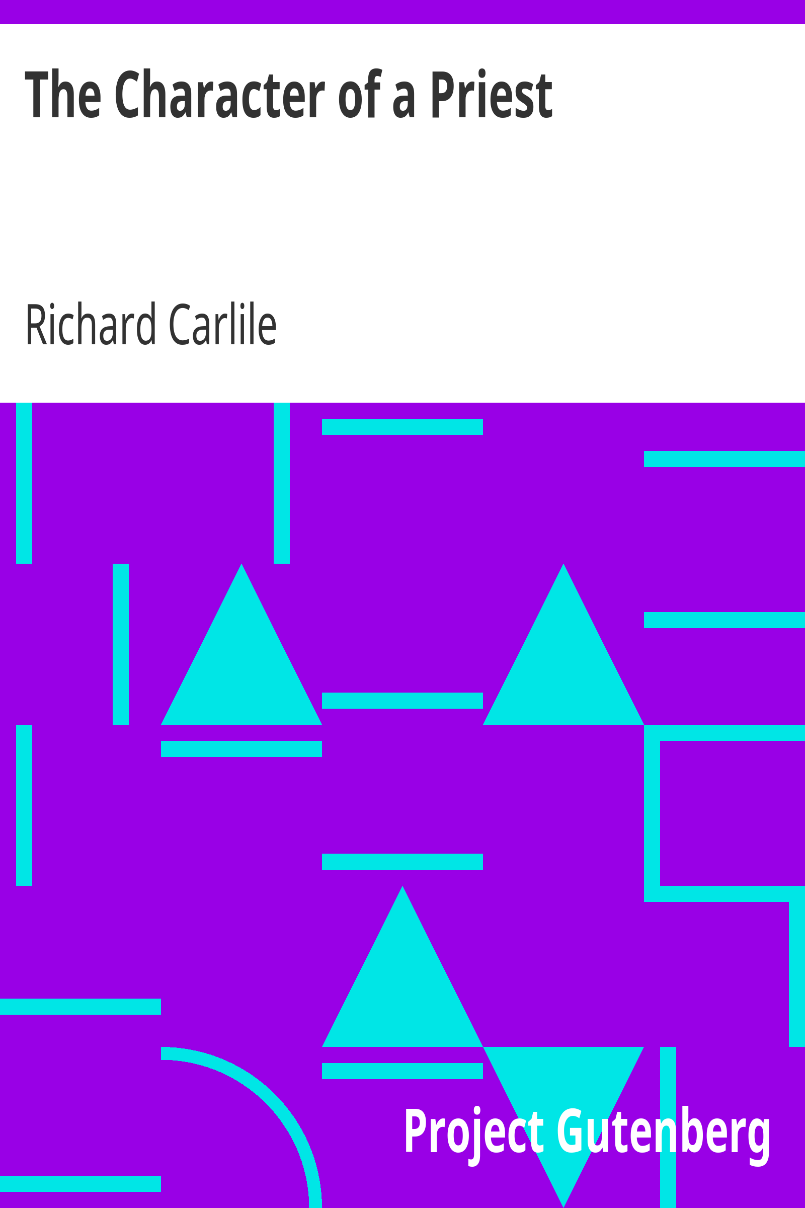 The Character of a Priest cover