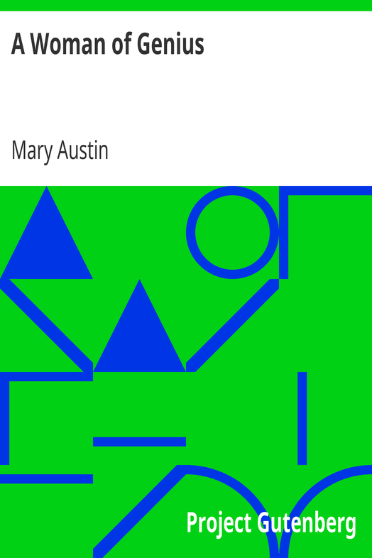 A Woman of Genius cover