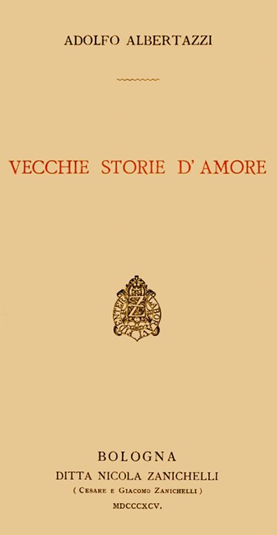 Vecchie storie d'amore cover